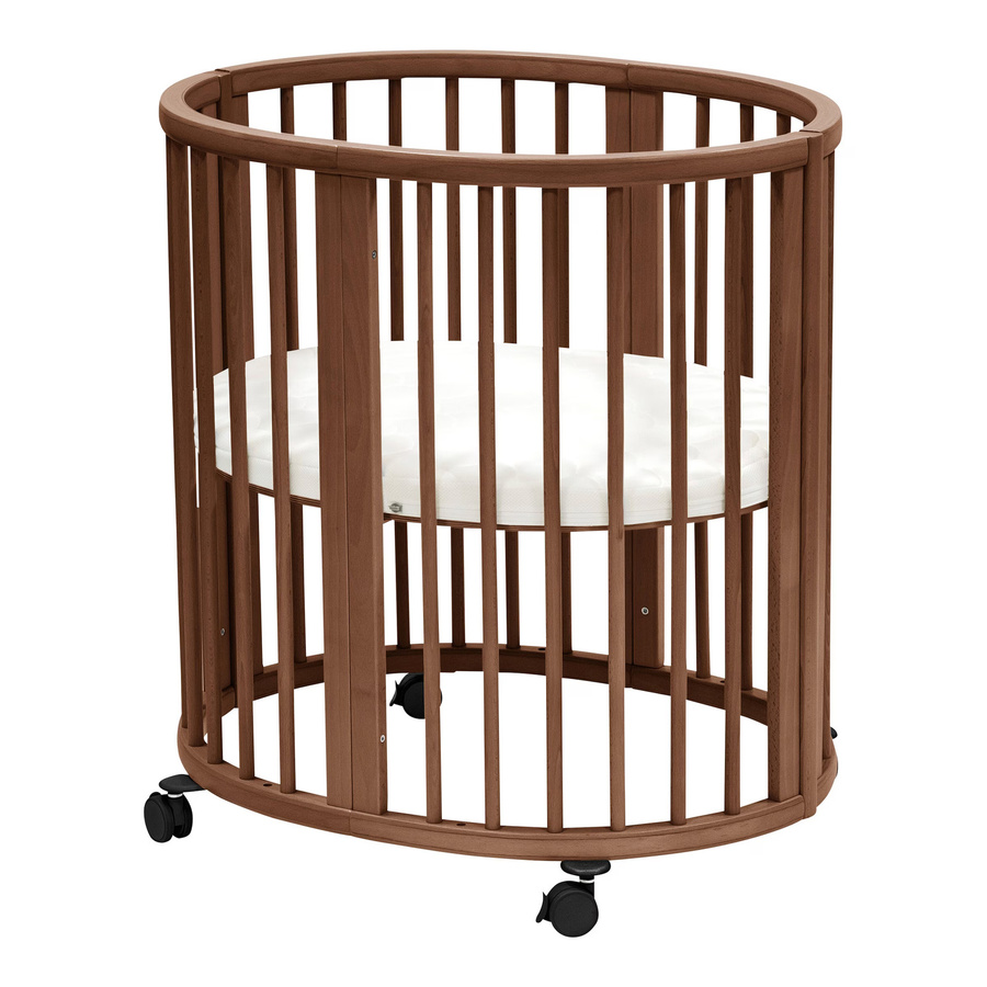 Stokke Sleepi Mini Babybett aus Buchenholz in Braun - Bild 3