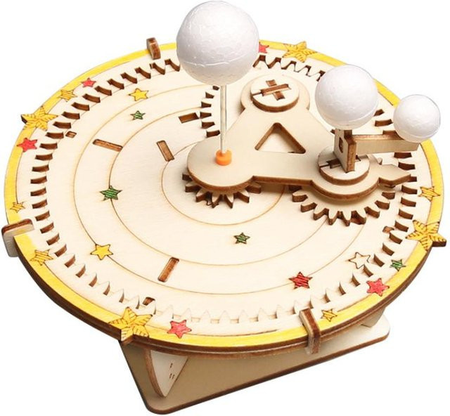 Fashnics Astronomischer Weltraumglobus, Experimentierkasten, Holz, ab 6 Jahren - Bild 1