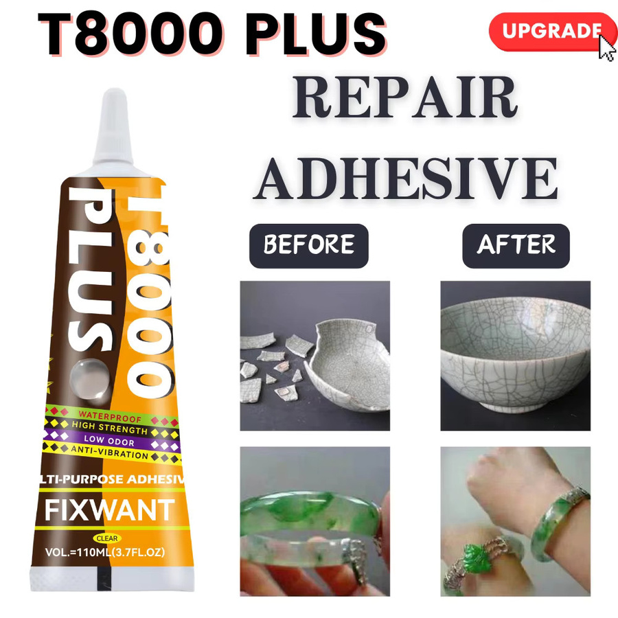 FIXWANT T8000 Kontaktkleber Transparent für Telefonreparatur, Schmuck und Handwerk - Bild 4