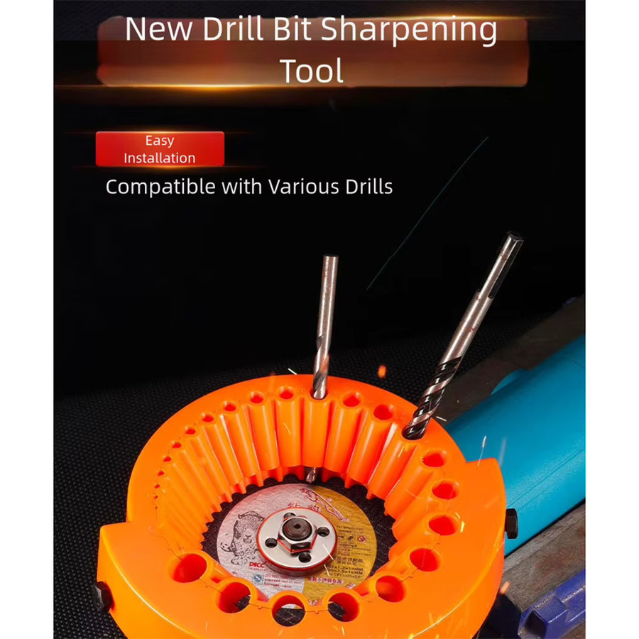 Vibratite Mehrzweck Bohrer zum Schleifen, Spitzen und Polieren in Orange, 3-13mm - Bild 4