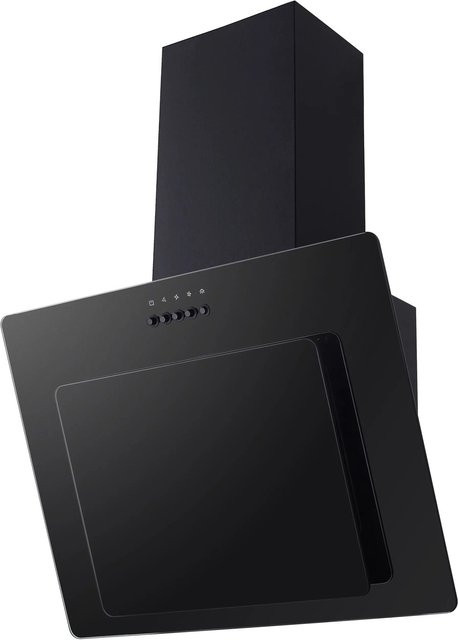 PKM Kopffreihaube Dunstabzugshaube 9039Y1 in Schwarz mit Glas und LED-Display - Bild 1