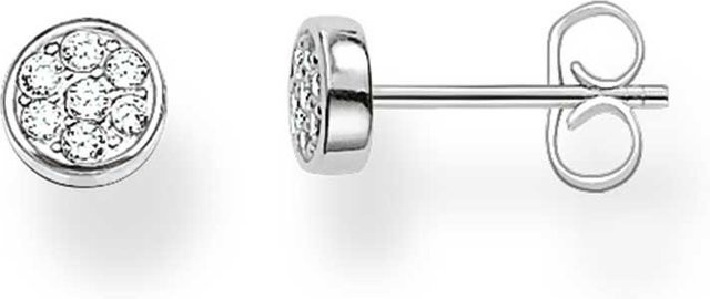 Thomas Sabo Ohrring, 925 Silber, Zirkonia, Damen - Bild 1