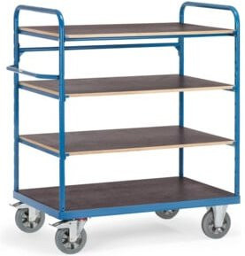 Fetra Etagenwagen 18203 in Blau mit Elastic-Reifen und 1200 kg Tragkraft - Bild 1
