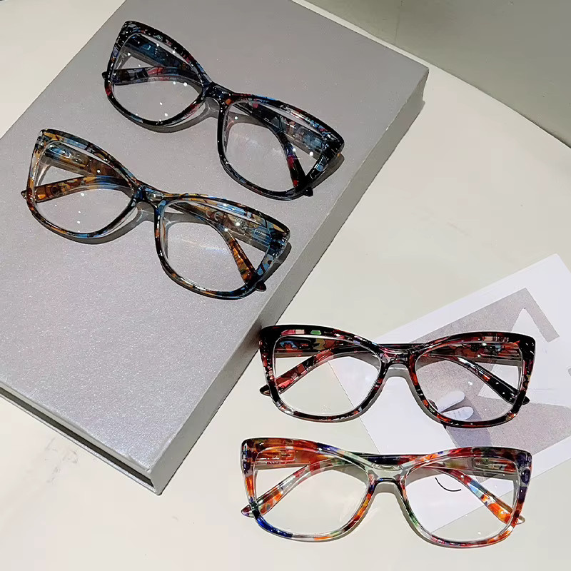 KAMMPT Lesebrille, Vollrand, quadratisch, multicolor, Damen - Bild 2