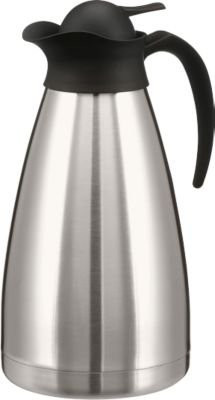 Esmeyer Isolierkanne Thermoart aus mattiertem Edelstahl in Silber, 1,5 Liter - Bild 2