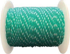 Overmann Maurerschnur aus Kunststoff, grün, Durchmesser: 1,7 mm, Länge: 50 m - Bild 1
