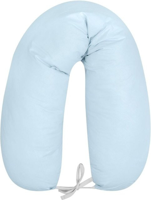 Kikkaboo Stillkissen Dream Big in Blau aus 100% Baumwolle mit abnehmbarem Bezug, Länge: 150 cm - Bild 1