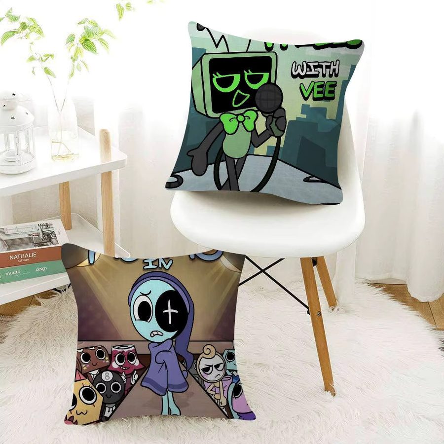 Beast Kingdom D-Dandys World Kissenbezug, quadratisch, mehrfarbig, B/B/H: 30 x 30 x 30 cm - Bild 2