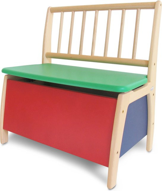 Geuther Truhenbank Bambino aus Holz in Bunt - Bild 1