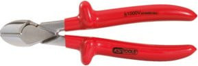 KS Tools CLASSIC Kraft-Seitenschneider 1000V aus Stahl in Rot, Länge: 180 mm - Bild 1