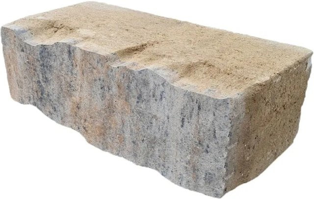 Diephaus Mauerstein aus Beton in Mehrfarbig B/H/T: 20 x 10 x 40 cm - Bild 1