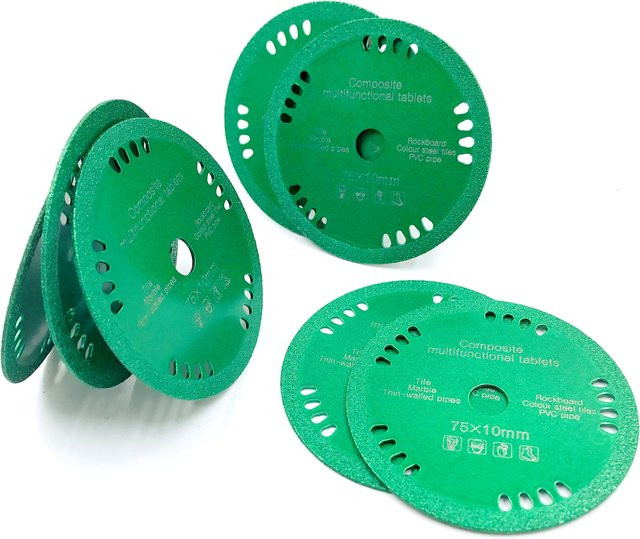 RSMXYO Multifunktionale CuttingSaw Trennscheibe aus Verbundmaterial für Keramik, Fliesen und Glas, Durchmesser: 75 mm - Bild 1