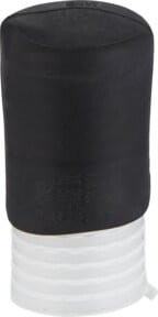 3M Kaltschrumpf-Endkappe EC-2 in Schwarz für Durchmesser 15,9 - 30,1 mm - Bild 1