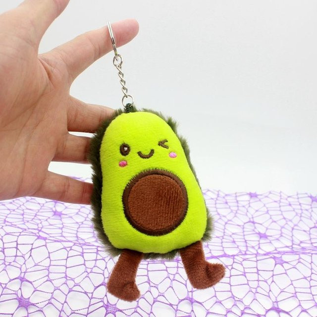 Linyi toy Anhänger Karotte Erdbeere Avocado Wassermelone, Plüsch, Unisex - Bild 1