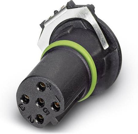 Phoenix Contact 1457665 Sensor-Aktor-Einbausteckverbinder M12 Buchse, Einbau, 5 Polzahl, Schwarz - Bild 1