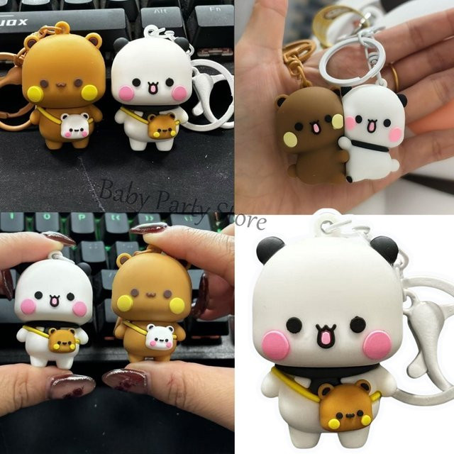 Potdemiel Bubu Dudu Schlüsselanhänger, Spielfiguren, Paar-Accessoires - Bild 1