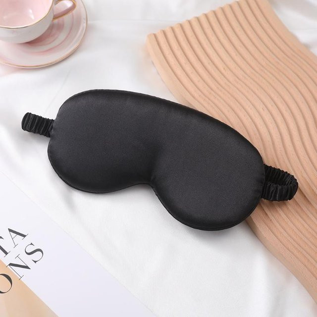 Melancholya Schlafmaske, 3D-geformt, Schwarz, Unisex - Bild 1
