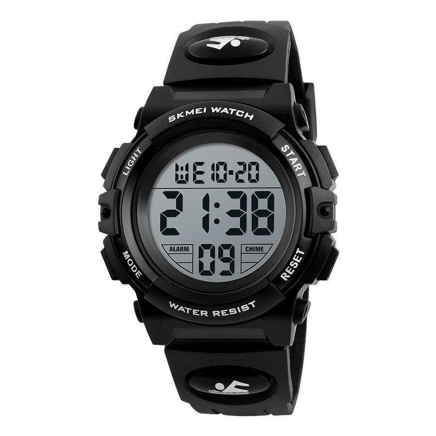 SKMEI Armbanduhr Digitaluhr, Kinder, Blau, Kunststoff, Silikon, 5 ATM - Bild 6