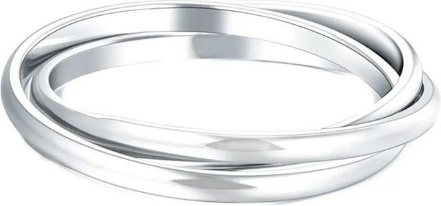 Huitan Chic Ringe, Silberfarbe, Damen - Bild 1