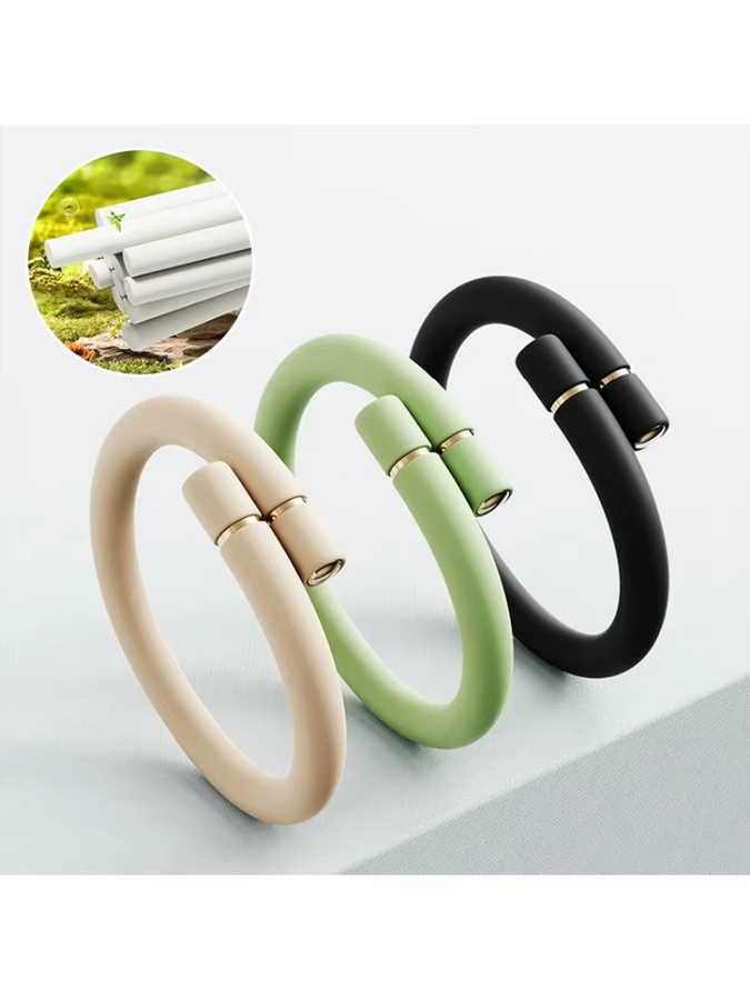 Mückenabwehr-Armband und Outdoor-Aufkleber mit pflanzlichen ätherischen Ölen für Kinder, Babys und Erwachsene in Grün und Multicolour - Bild 1
