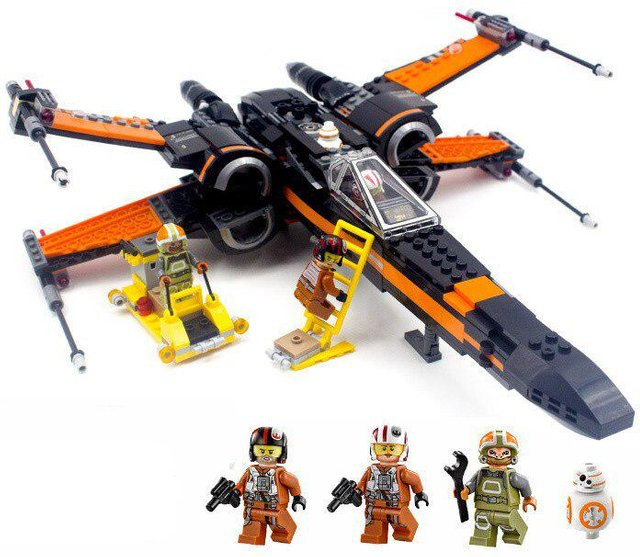 DOYOQI Wars Force Awaking X Wing Fighters, Holzspielzeug, ab 8 Jahren - Bild 1
