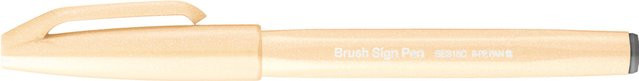Pentel Brush Sign Pen Kalligrafiestift in Blassorange - Bild 1