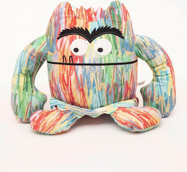 Kawaii Bunte Monster Plüschpuppe, Stofftier, 7-teiliges Set, bunt/mehrfarbig - Bild 1