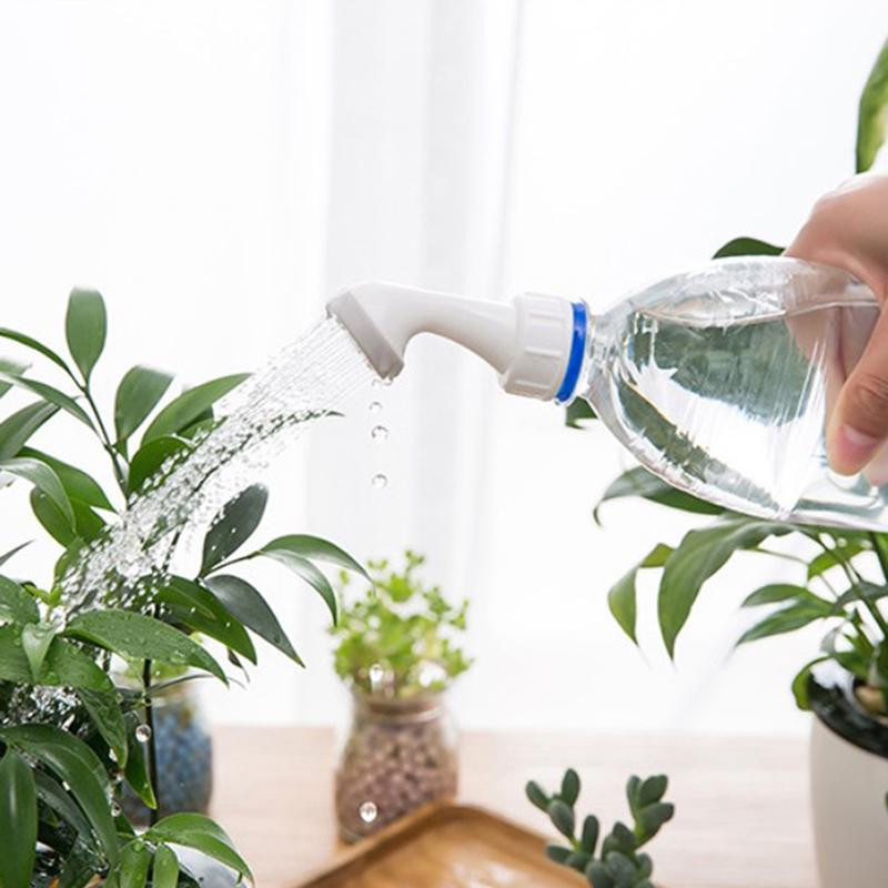 Yiran Furniture 2er-Set Garten Sprinkler und Bewässerungsdüsen für Glasflaschen in Grau - Bild 2
