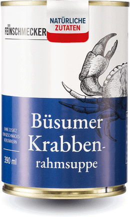 Feinschmecker-Shop Büsumer Krabbenrahmsuppe 390 g - Bild 1
