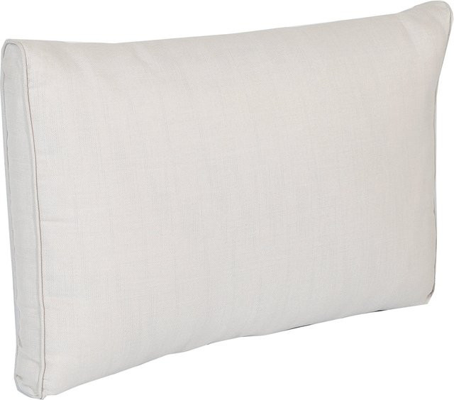 Eckrückenkissen für Lounge-Eckgruppe Morenci in Taupe und Beige aus Polyester, rechteckig - Bild 1
