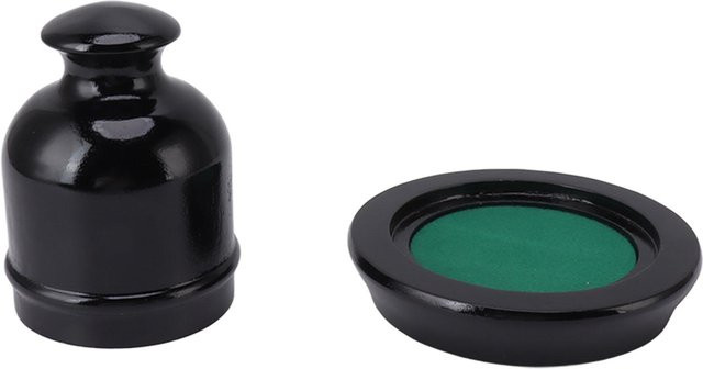 KONNWEI Würfelbecher-Set, Partyspiel, Holz, Schwarz - Bild 1