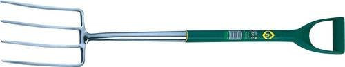 C.K Grabegabel G5143 mit D-Griff aus Edelstahl in Silber - Bild 1