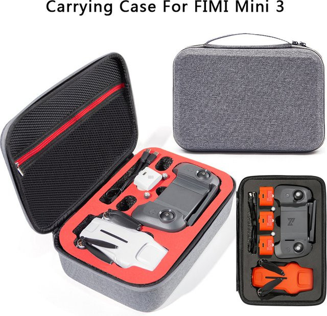 SZKOSTON Hartschalen-Tragetasche für FIMI Mini 3 in Rot - Bild 1