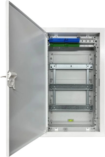 Alphatec Unterputzkleinverteiler POLARIS 3-reihig mit Steckklemme in Weiß - Bild 1