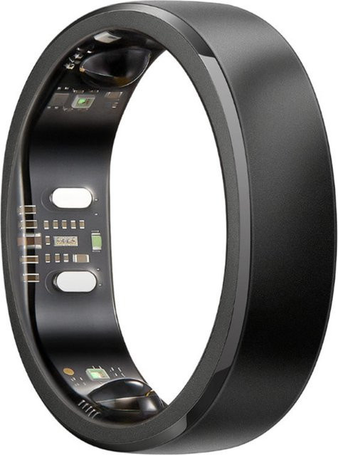 RingConn Smart Ring, 3. Gen., Titan, Schwarz, Größe 14, Unisex - Bild 1