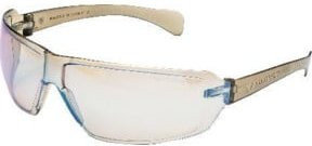 UNIVET Schutzbrille 553Z IN/OUT mit getönten Gläsern in Silber und Transparent - Bild 1