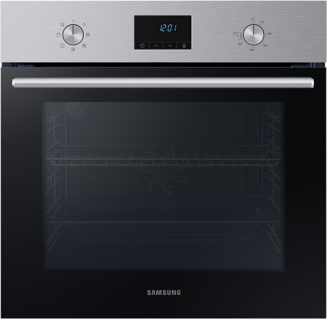 Samsung NV68A1140BS/EF Einbaubackofen in Silver mit 68 l Volumen, Katalyse und Heißluft - Bild 1