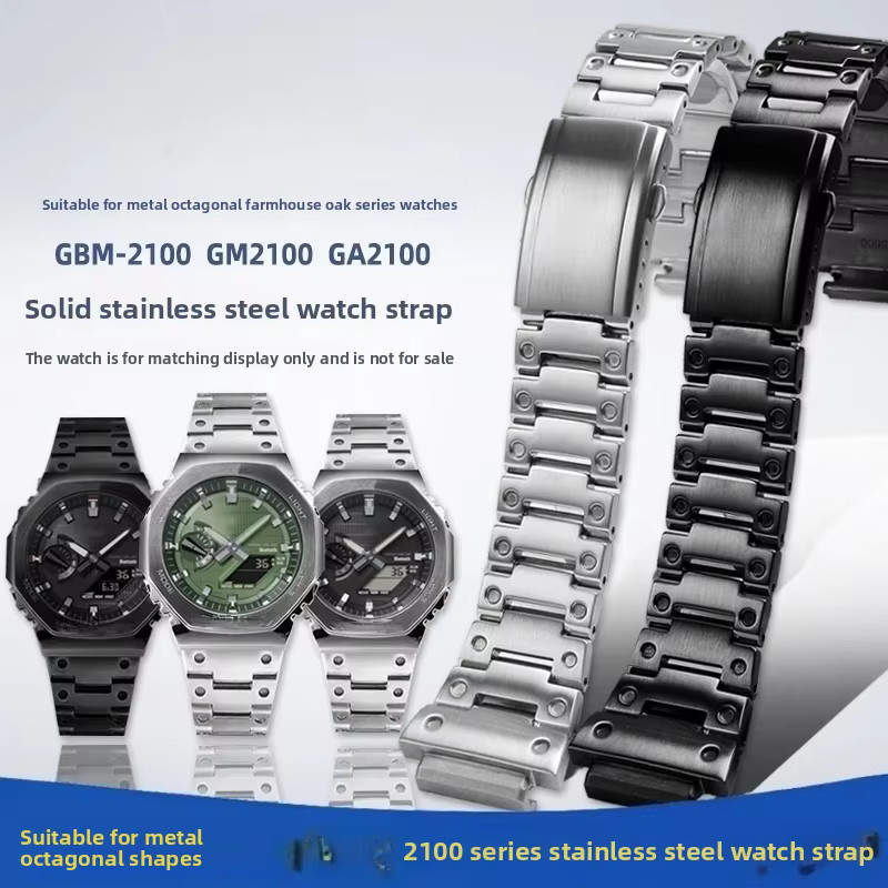 Casio Uhrenarmband Edelstahl, Silber, Herren - Bild 2
