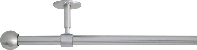 ONDECO Teleskopgarnitur 2in1 in Edelstahl-Optik, Spannvorrichtung, 160-280 cm - Bild 1