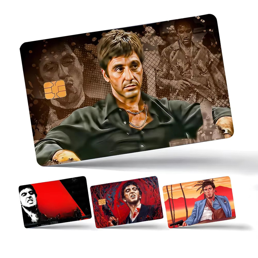 Wasserfeste Scarface 1983 Film Aufkleber mit Al Pacino Motiv für Dekoration und Sammler, Mehrfarbig - Bild 7