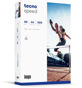 Tecno Speed Druckerpapier A4, 80g, Weiß, 500 Blatt - Bild 1