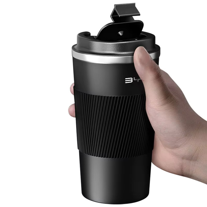 BYD Isolierflasche für das Auto, tragbare Vakuumflasche als Kaffeetasse in Grün, passend für BYD Modelle - Bild 3