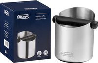 De'Longhi DLSC084 Knock Box Abklopfbehälter für Siebträger in Schwarz und Silber - Bild 1