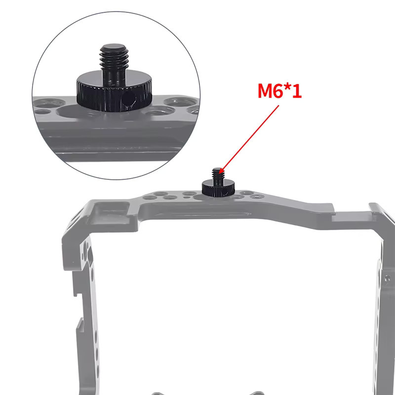 Konvertierungsschraube Stecker auf Stecker Schraubadapter für Einbeinstativ und Stativ Fotografie Zubehör 1/4" 3/8" M6 M8 M10 - Bild 3