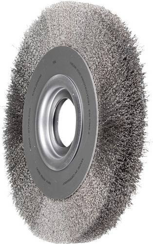 PFERD Rundbürste RBU ungezopft aus Edelstahl-Draht mit Ø 0,20 mm, Durchmesser: 250 mm, Breite: 30 mm - Bild 1
