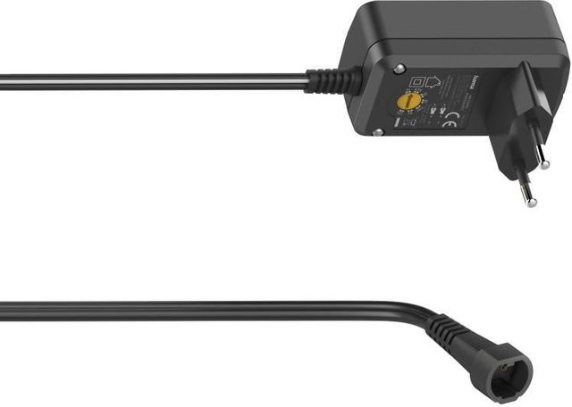 Hama Universal Schaltnetzteil mit 7 Adaptern, einstellbar, 600mA, 7,2W, max. 12V, Schwarz - Bild 1