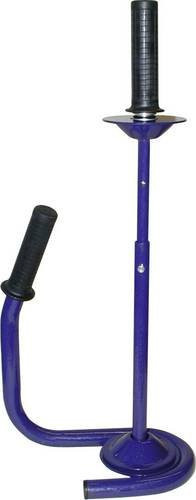 Berger & Schröter 60095 Stretchfolien-Abroller aus Stahl in Blau und Stahl - Bild 1