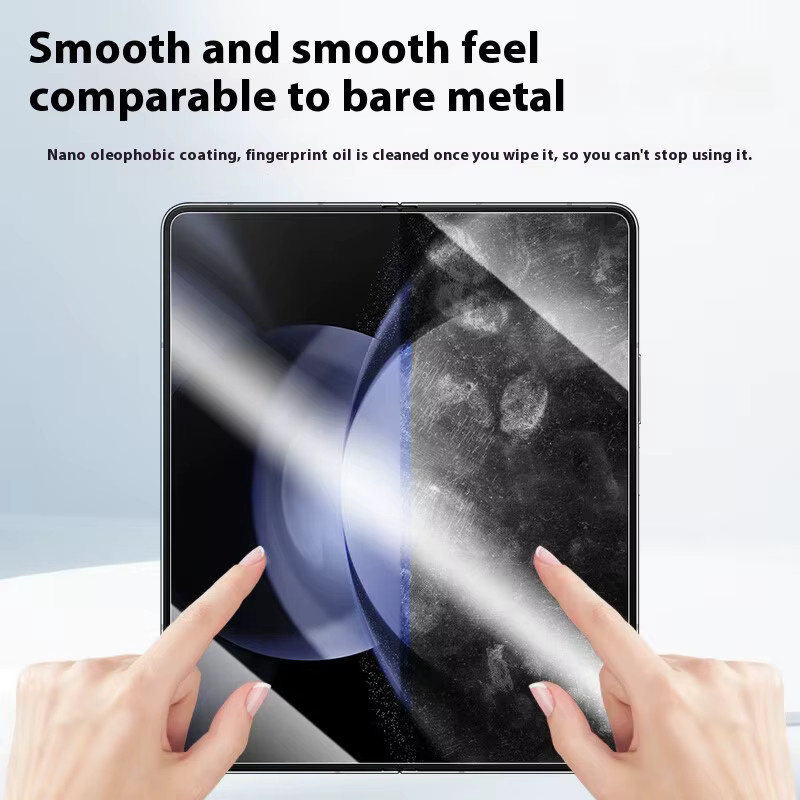 4-in-1 Hydrogel-TPU-Displayschutzfolie für Samsung Galaxy Z Fold 6, 5, 4, 3 5G inklusive Innen- und Außenscharnier-Schutz, transparent - Bild 3