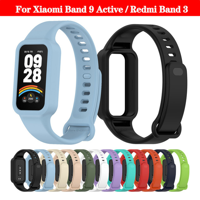Xiaomi Uhrenarmband Silikon, Light Green, Unisex - Bild 1