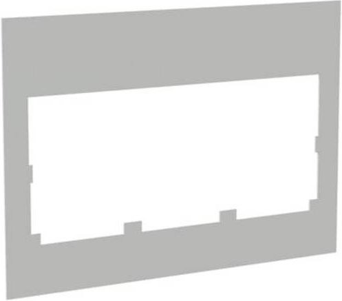 ABB XLP000 Frontrahmen 3-fach Rahmen in Grau - Bild 1